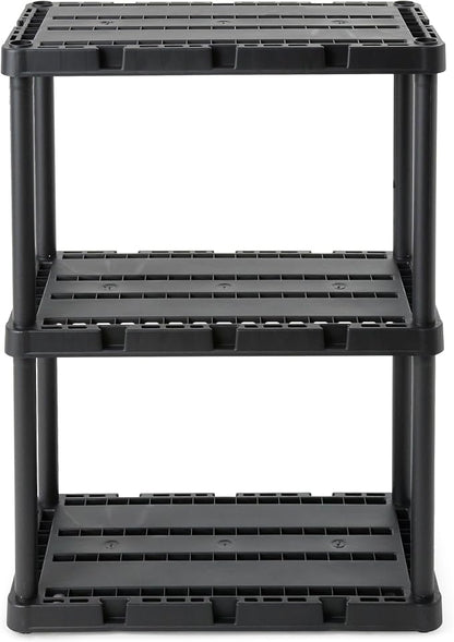 Gracious Living 3 Shelf Knect-A-Shelf Solid Light Duty Storage Unit 3-Shelf - Image 8