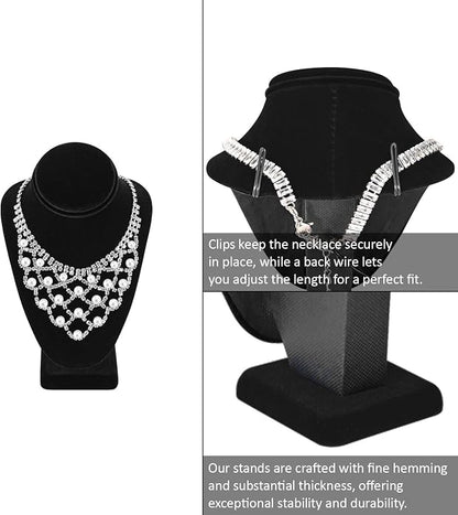MOOCA Jewelry Display Set, Necklace Display Bust, Earring Organizer, Ring - Image 4