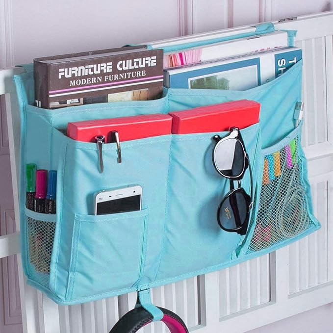 Sugaroom Bedside Storage Caddy, Bunk Bed Organizer Bed Storage Pocket Bedside - Image 5