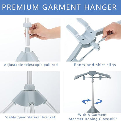Garment Steamer Rack & Garment Ironing Glove - Image 4