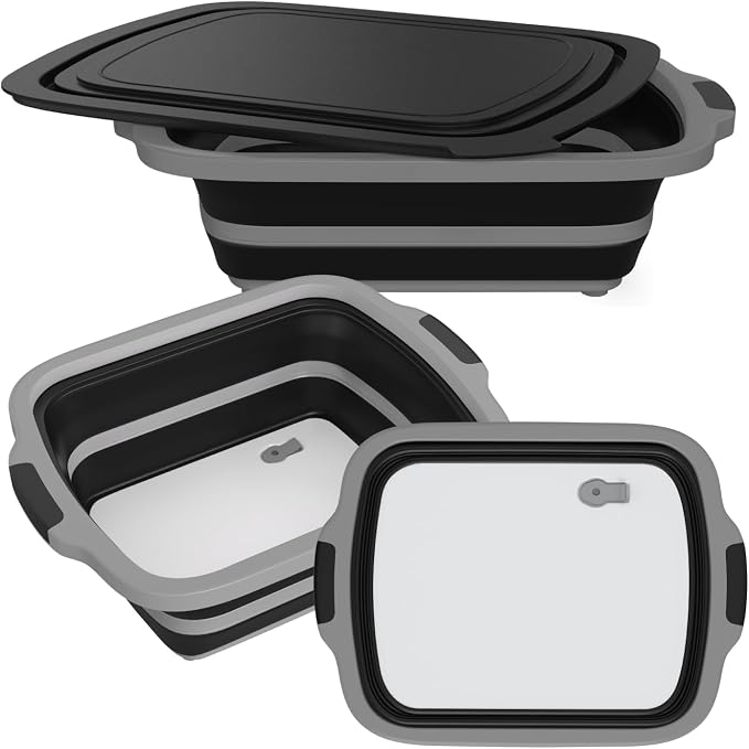 2-Pack XL Collapsible BBQ Prep Tub by COSPARX