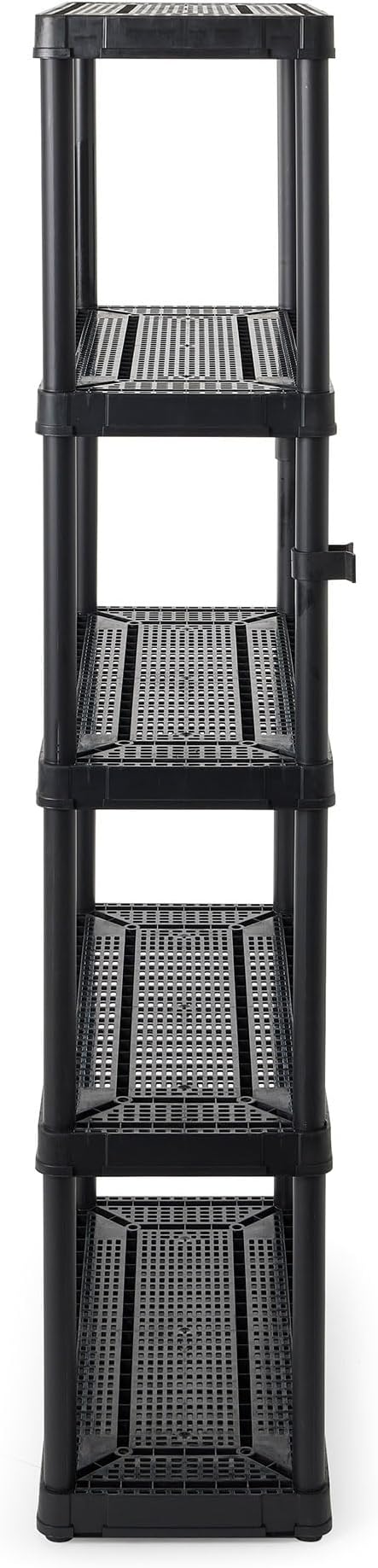 Gracious Living 5 Shelf Fixed Height Ventilated Medium Duty Storage Unit - Image 8