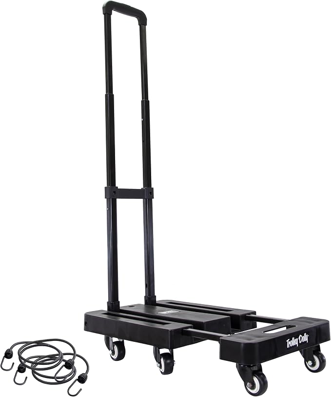 dbest Products Trolley Dolly Platform Cart 6-Wheel Handtruck by dbestproductsInc