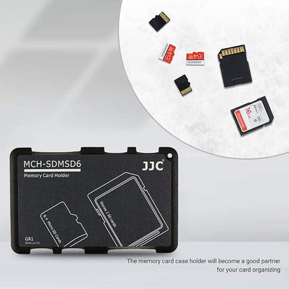 6 Slots SD Micro SD Card Case Storage Organizer, Lightweight Ultra-Thin Credit - Image 2