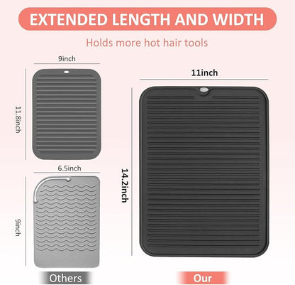 Quccefods Large Heat Resistant Silicone Mat - Image 5
