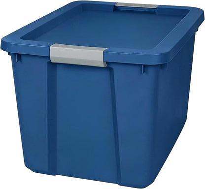 Large Storage Bin, 80 Quart, Plastic Tote by Unknown