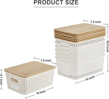 Bagnizer Small Plastic Storage Bins - Image 2
