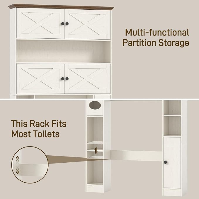 Over The Toilet Storage Cabinet - Image 6