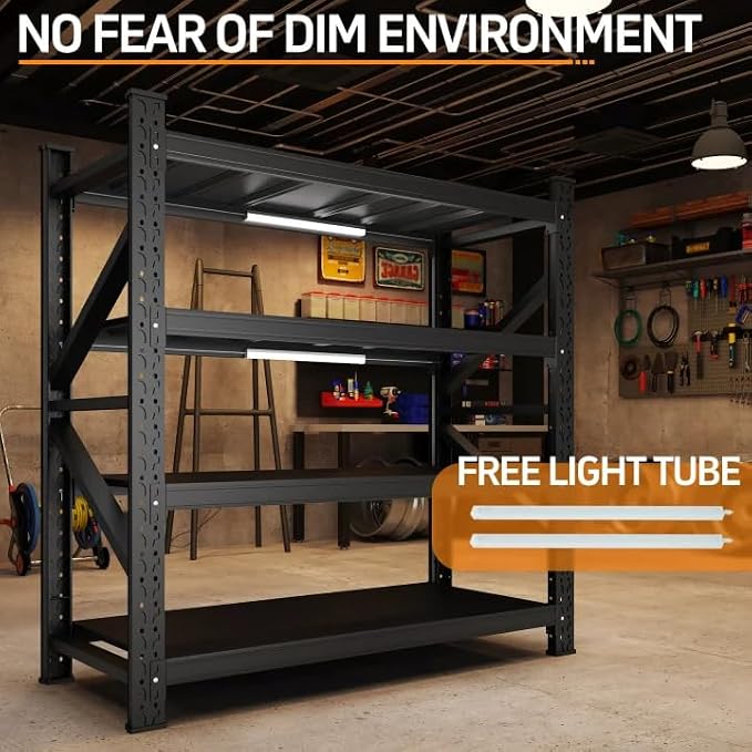 60" W Garage Shelving Heavy Duty - Image 5