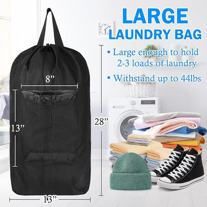 Tenn Well Laundry Bag Backpack, Heavy Duty Large Laundry Bag - Image 2