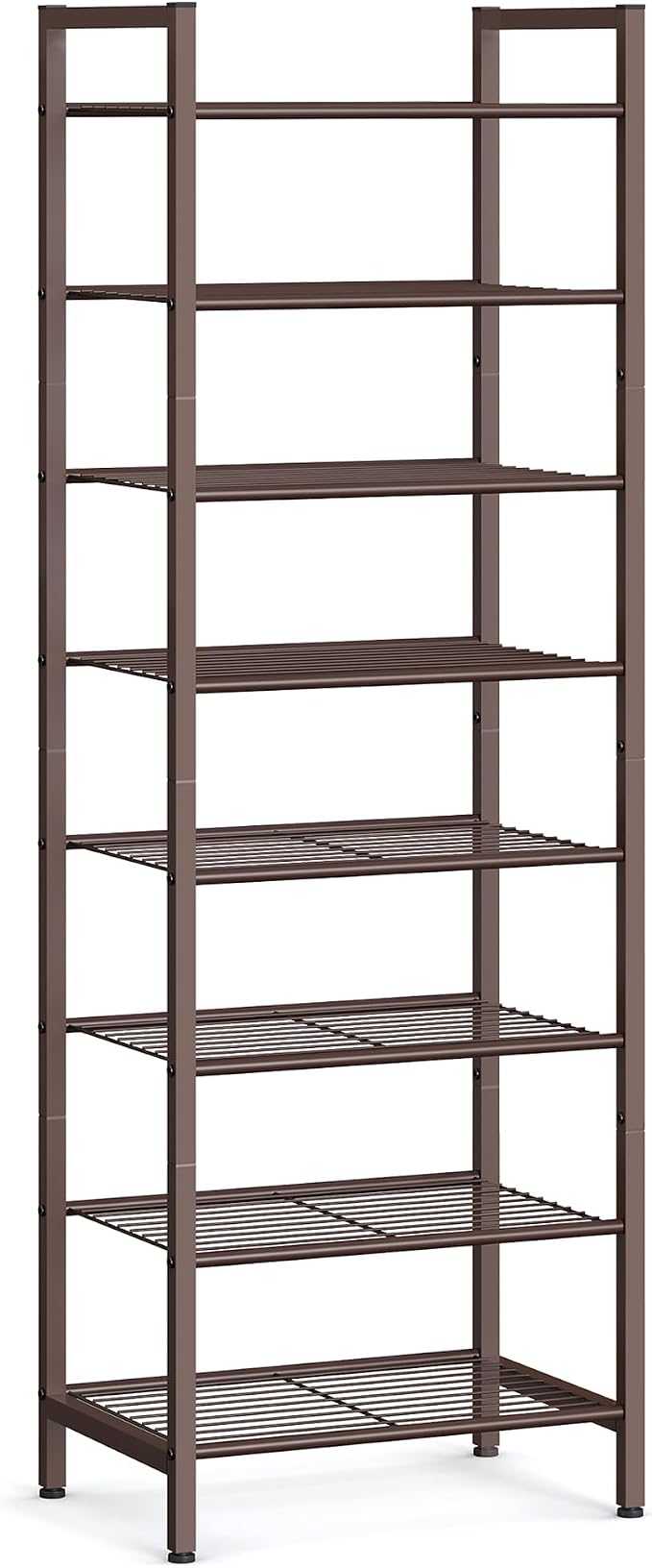 SONGMICS Metal Shoe Rack, Free Standing Shoe Organizer by Unknown