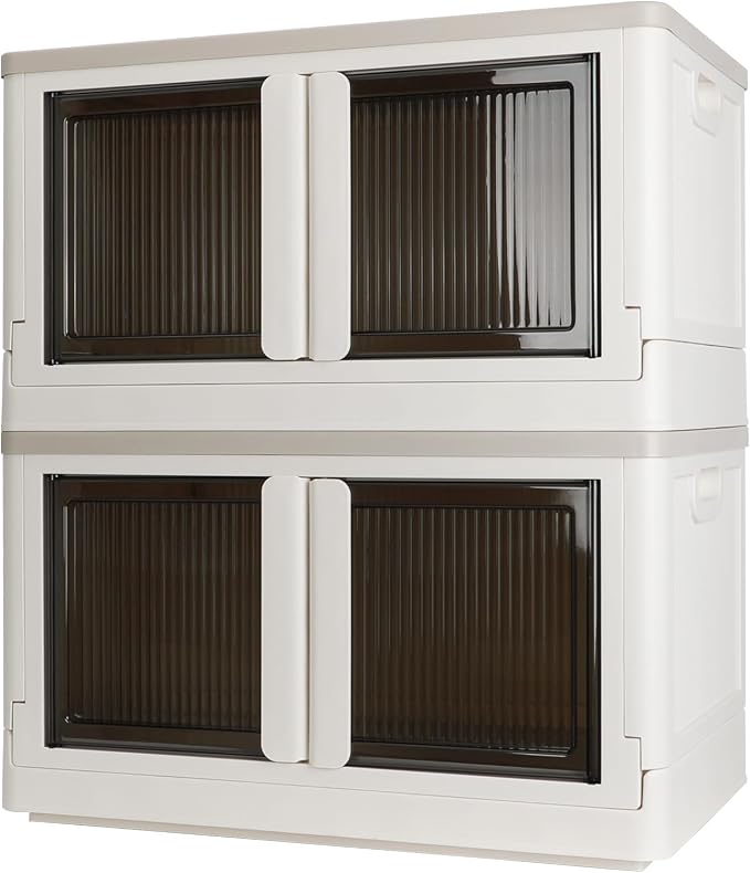 Storage Box, Cabinet with Lids, Extra Large Useful Box, 19 Gallons Capacity by AssHMKITOfficial