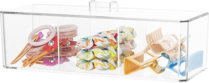 Hair Accessories Organizer for Girls, Cute Small Stackable Storage Drawer by JDOTL