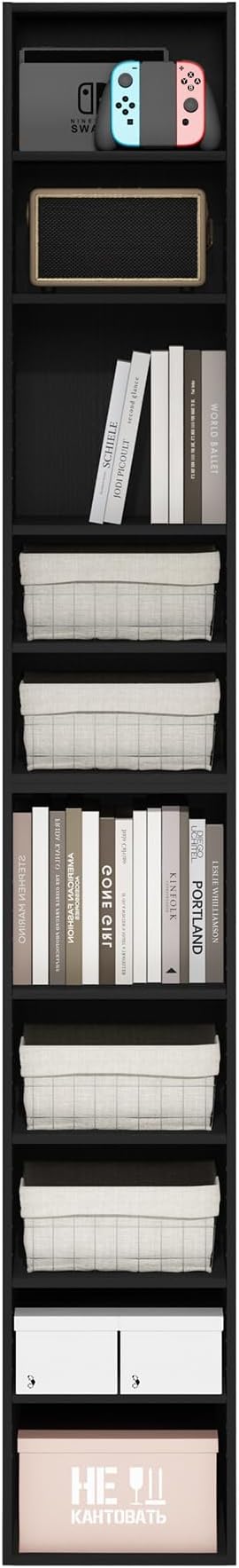 Furinno PASIR Book Shelf, 10-Tier Bookshelf, Bookcase - Image 5