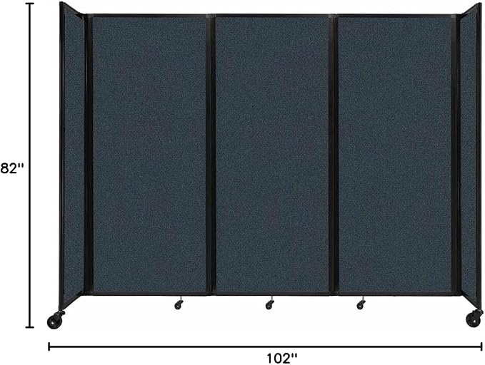 Versare Room Divider 360 Portable Wall Partition | Folding Panels | Large - Image 9