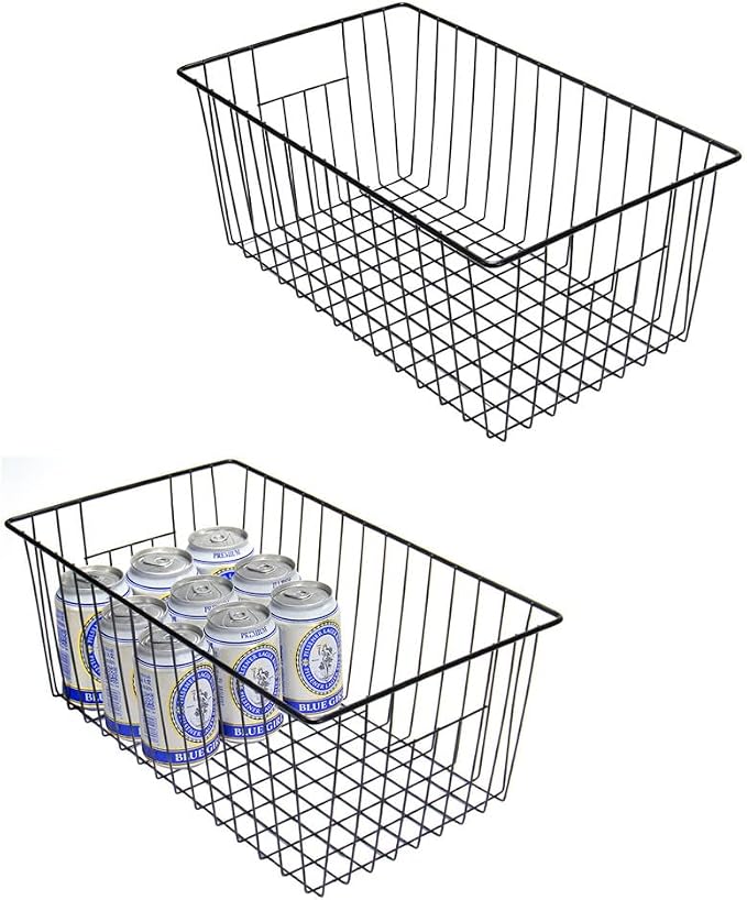 16inch Freezer Wire Storage Organizer Baskets by Unknown