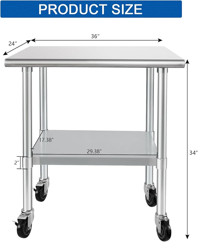 HARDURA Stainless Steel Table - Image 3