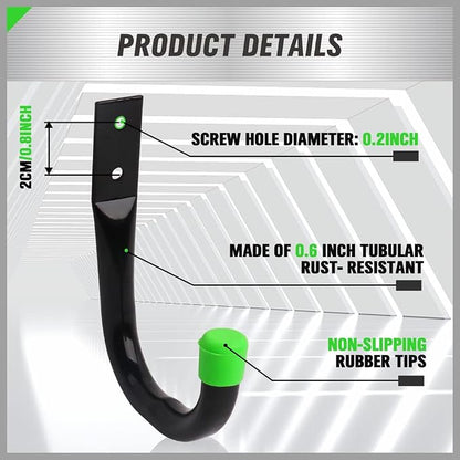 SWANLAKE Heavy Duty Garage Storage Utility Hooks, Utility Hooks - Image 3