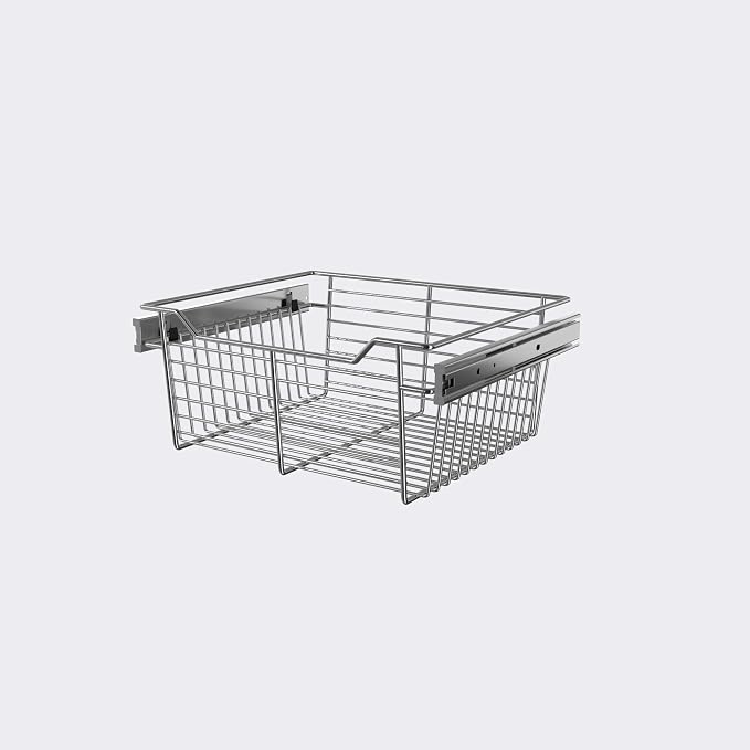 Classic 16.5" Closet Wire Basket in Chrome by CustomClosets