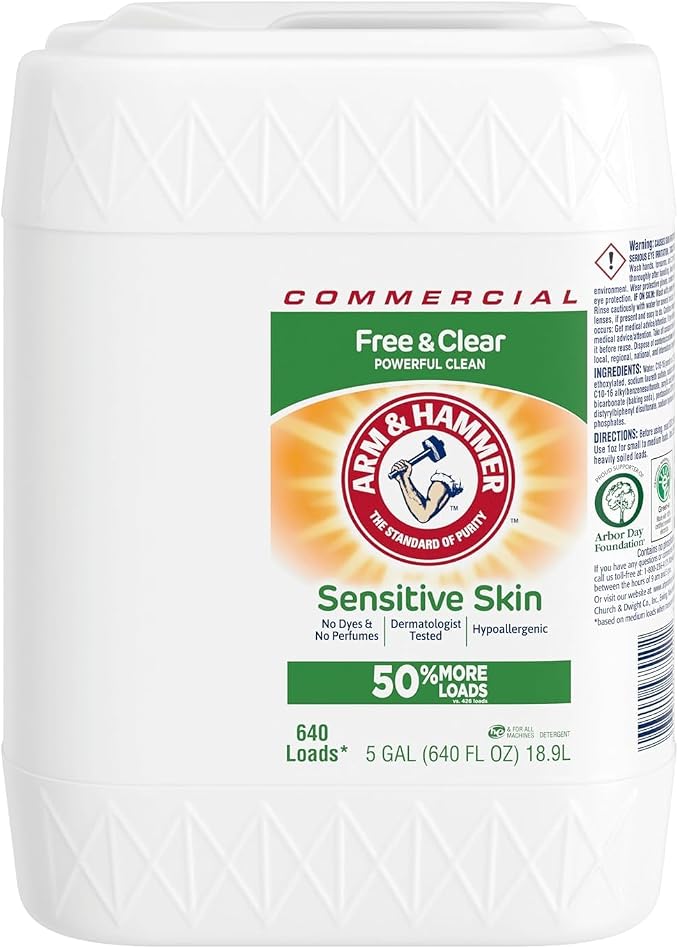 Arm & Hammer HE Compatible Liquid Detergent, 5 gal Jug by Unknown