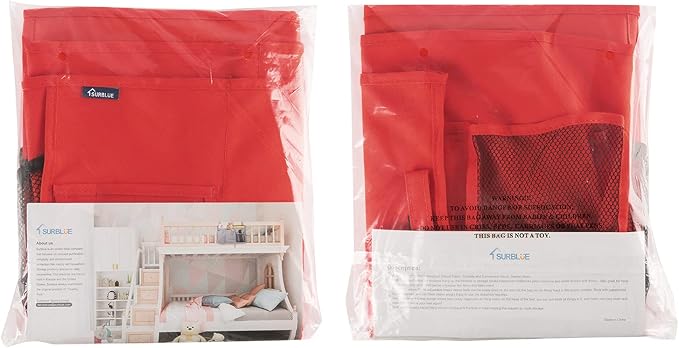 Surblue Caddy Hanging Organizer Bedside Storage Bag - Image 7