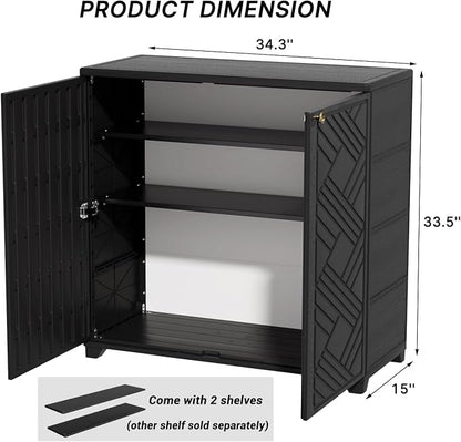 KINYING Outdoor Storage Cabinet Waterproof - Image 3