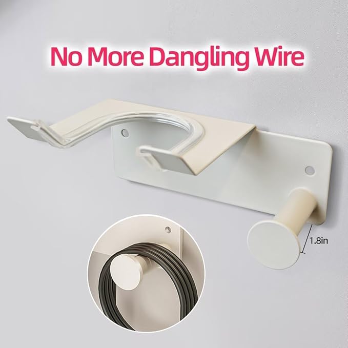 Hair Dryer Holder, HairDryer Holder Wall Mounted, Self Adhesive Blow Dryer - Image 4