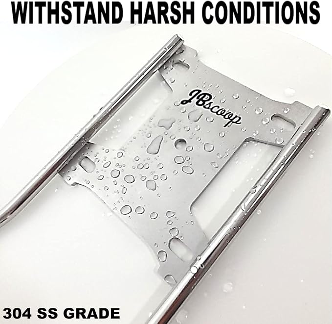 JBscoop Large Stainless Steel Hose Holder, Heavy Duty Hose Hanger - Image 4