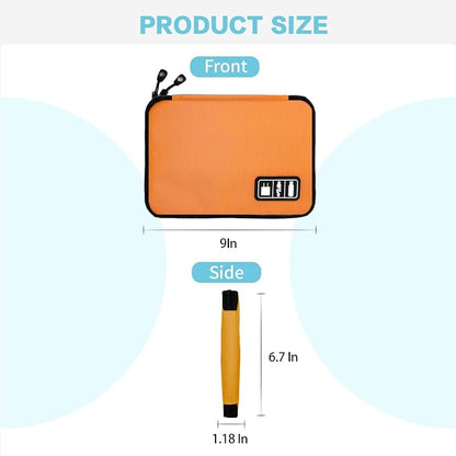 Lcsmaokin Electronics Travel Organizer, Portable Waterproof Electronic Travel - Image 3