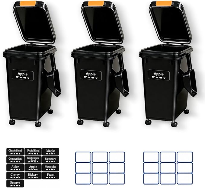 3 Sets 33lb Dog Food Storage Container by Unknown
