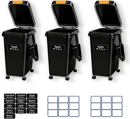 3 Sets 33lb Dog Food Storage Container by Unknown
