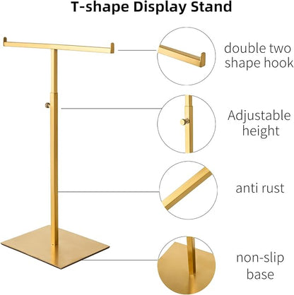 Purse Display Stand Jewelry Tower Stainless Steel Handbag Stand Jewelry Stands - Image 3