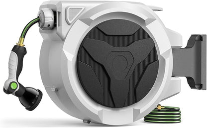 100 FT Retractable Garden Hose Reel by PATOOLIO