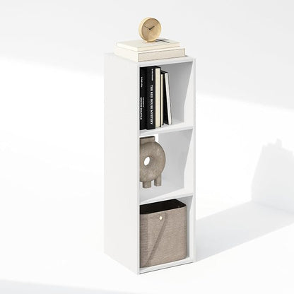 Furinno PELLI Book Shelf, 3-Cube Bookshelf, Cube Storage Organizer Bookcase - Image 5