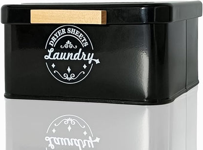 SACREDAY Dryer Sheet Holder Container by EasierLaundrySimplerLife