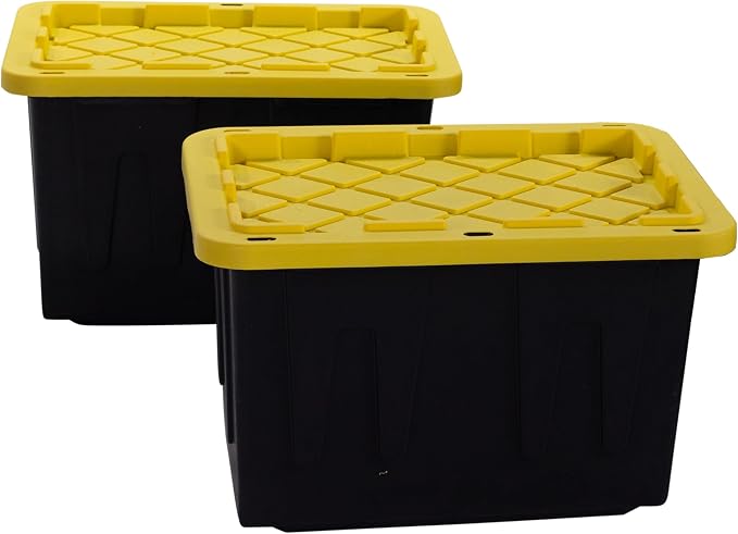 Plastic 23-Gallon Storage Tote by FactoryDirectPartners