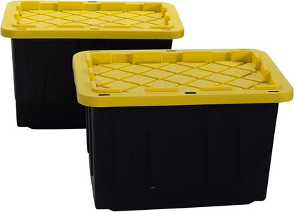 Plastic 23-Gallon Storage Tote by FactoryDirectPartners