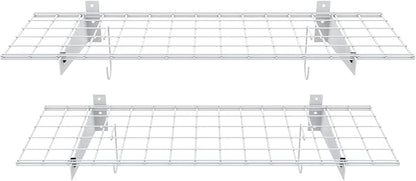 TORACK 2 Pack Garage Storage Wall Shelves - Image 9