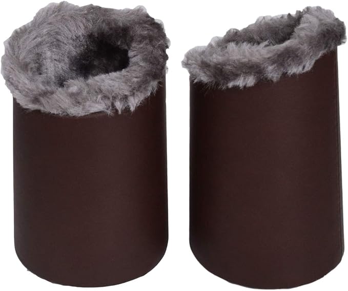 Baitaihem 2 Pack Plush Lined Eyeglasses Holder Stand Protective Glasses Holder - Image 2