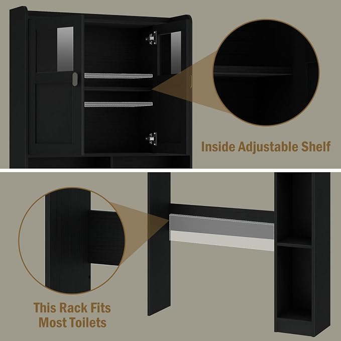 Vabches Over The Toilet Storage Cabinet - Image 7