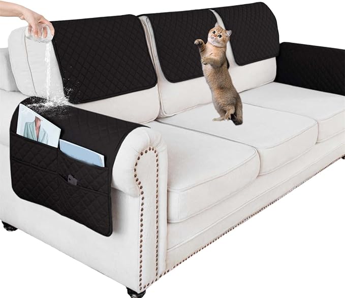Waterproof Sofa Armrest Cover Headrest Cover by ZGDDPZA