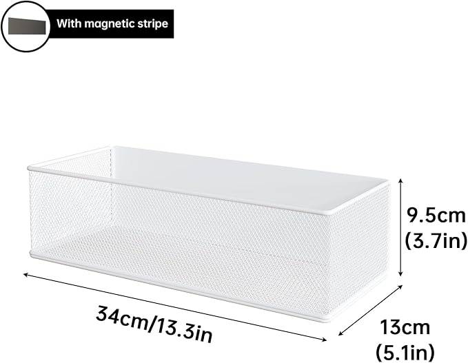 Magnetic Shelf for Washing Machine, Washer Dryer Shelf, Magnetic Lint Bin for - Image 2
