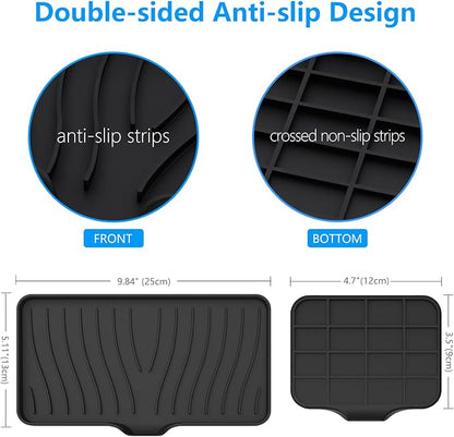 3-Pack Silicone Soap Dish, Sponge Holder - Image 7