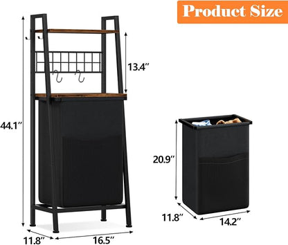 Furnulem Laundry Hamper, Vertical Laundry Basket - Image 9