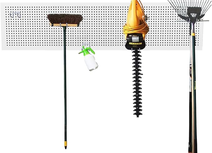 KINOMI 12 Pack Pegboard Hooks Heavy Duty Tool Hooks Pegboard Drill Holder Power - Image 4