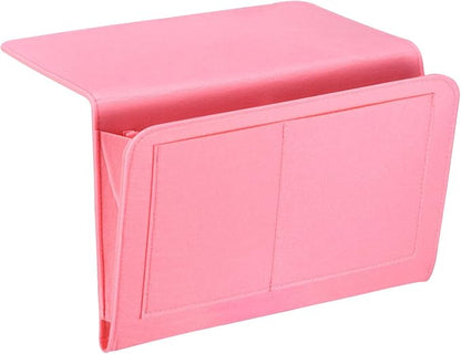 PATIKIL 13in Bedside Caddy, Bed Caddy Bedside Organizer Hanging Soft Felt 5 by PATIKIL