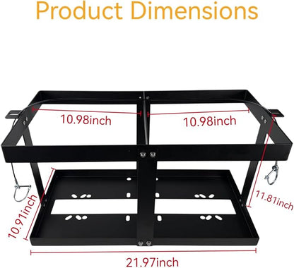 Gas Can 5 Gallon Fuel Container Holder, Fits Two 5 Gallon Gas Can, Compatible - Image 5
