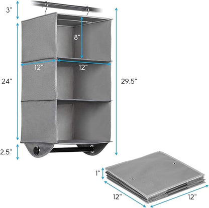 HOLDN’ STORAGE Hanging Closet Organizer - Image 3
