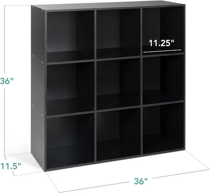 Best Choice Products 9-Cube Storage Organizer, 11in Shelf Opening, Display Shelf - Image 3