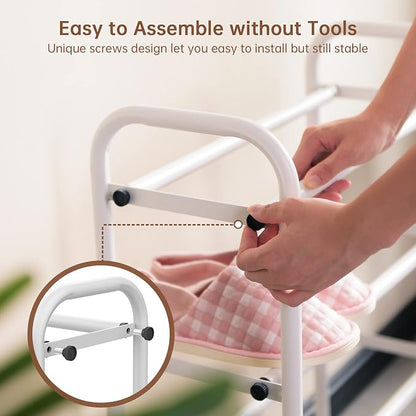 Gonfoam Expandable 4-Tier Shoe Rack - Image 3